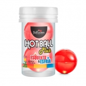 Лубрикант на масляной основе Hot Ball Plus с охлаждающе-разогревающим эффектом (2 шарика по 3 гр.) - HotFlowers - купить с доставкой в Кисловодске