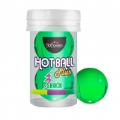 Лубрикант на силиконовой основе Hot Ball Plus с покалывающим эффектом (2 шарика по 3 гр.) - HotFlowers - купить с доставкой в Кисловодске