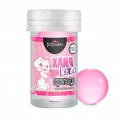 Лубрикант на силиконовой основе с эффектом вибрации Xana Loka Hot Ball (2 шарика по 3 гр.) - HotFlowers - купить с доставкой в Кисловодске