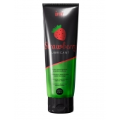 Смазка на водной основе с ароматом клубники Strawberry Lubricant - 100 мл. - INTT - купить с доставкой в Кисловодске