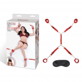 Красная фиксация на матрас Classic Bedspreader - Lux Fetish - купить с доставкой в Кисловодске