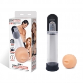 Автоматическая вакуумная помпа-мастурбатор Blowjob Auto Sucker Penis Enlarger Pump - Lux Fetish - в Кисловодске купить с доставкой
