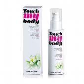 Силиконовый лубрикант 2-в-1 Touch My Body с ароматом моной - 100 мл. - Love to Love - купить с доставкой в Кисловодске