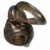 Черное эрекционное кольцо для пениса и мошонки - Orion - в Кисловодске купить с доставкой