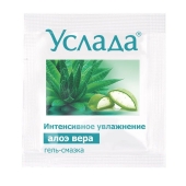 Гель-смазка «Услада с алоэ» - 3 гр. - Биоритм - купить с доставкой в Кисловодске