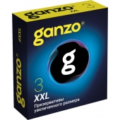 Презервативы увеличенного размера Ganzo XXL - 3 шт. - Ganzo - купить с доставкой в Кисловодске