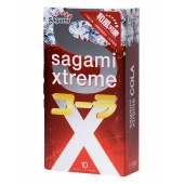 Ароматизированные презервативы Sagami Xtreme COLA - 10 шт. - Sagami - купить с доставкой в Кисловодске