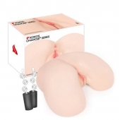 Мастурбатор-полуторс с двойным слоем материала и вибрацией Maria Onahole Real Vagina - KOKOS - в Кисловодске купить с доставкой