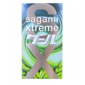 Презервативы Sagami Xtreme Mint с ароматом мяты - 10 шт. - Sagami - купить с доставкой в Кисловодске