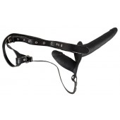 Женский страпон с вагинальной пробкой - 15 см. - Orion - купить с доставкой в Кисловодске