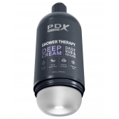 Мастурбатор в бутылке Shower Therapy Deep Cream - Pipedream - в Кисловодске купить с доставкой