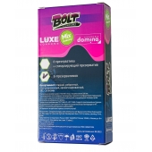 Набор презервативов Bolt Condoms - Luxe - купить с доставкой в Кисловодске