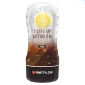 Прозрачный текстурированный мастурбатор Vacuum Cup Masturbator Stellar - Baile - в Кисловодске купить с доставкой