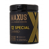 Презервативы с точками и рёбрами MAXUS Special - 12 шт. - Maxus - купить с доставкой в Кисловодске
