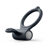 Черное эрекционное кольцо Power Clit - Dorcel - в Кисловодске купить с доставкой