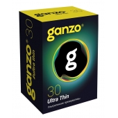 Супертонкие презервативы Ganzo Ultra thin - 30 шт. - Ganzo - купить с доставкой в Кисловодске
