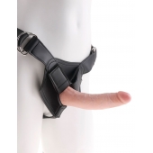 Страпон на виниловых трусиках Strap-on Harness Cock - 17,8 см. - Pipedream - купить с доставкой в Кисловодске