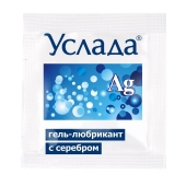 Гель-лубрикант «Услада с серебром» - 3 гр. - Биоритм - купить с доставкой в Кисловодске