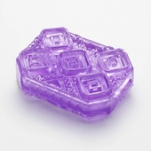 Фиолетовый мастурбатор-стимулятор Tenga Uni Amethyst - Tenga - в Кисловодске купить с доставкой