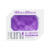 Фиолетовый мастурбатор-стимулятор Tenga Uni Amethyst - Tenga - в Кисловодске купить с доставкой