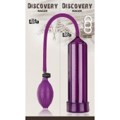 Фиолетовая вакуумная помпа Discovery Racer Purple - Lola Games - в Кисловодске купить с доставкой