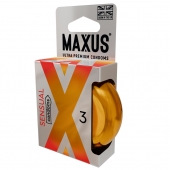 Презервативы анатомической формы Maxus Sensual - 3 шт. - Maxus - купить с доставкой в Кисловодске