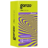 Тонкие презервативы для большей чувствительности Ganzo Sence - 12 шт. - Ganzo - купить с доставкой в Кисловодске