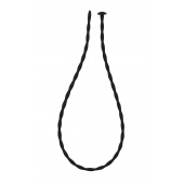 Черный уретральный массажер Glide Medium - 30 см. - Lola Games - купить с доставкой в Кисловодске