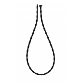 Черный уретральный массажер Glide Small - 30 см. - Lola Games - купить с доставкой в Кисловодске