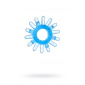 Голубая гелевая насадка с шипиками - Toyfa Basic - в Кисловодске купить с доставкой