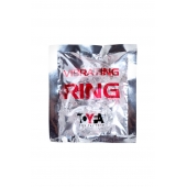 Прозрачное эрекционное кольцо с вибратором  и подхватом - Toyfa Basic - в Кисловодске купить с доставкой