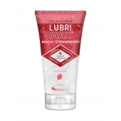 Интимный гель-смазка на водной основе Lubrimax Magic Strawberry - 75 мл. - ИнтелБИО - купить с доставкой в Кисловодске