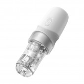 Белый автоматический мастурбатор Extra Sauce - Sauce - в Кисловодске купить с доставкой