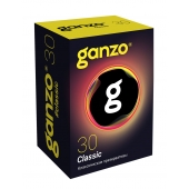 Классические презервативы с обильной смазкой Ganzo Classic - 30 шт. - Ganzo - купить с доставкой в Кисловодске