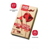 Презервативы Elasun Strawberry с аромато клубники - 10 шт. - Elasun - купить с доставкой в Кисловодске