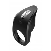 Черное эрекционное виброкольцо Vibro Lust Ring - MALESATION - в Кисловодске купить с доставкой