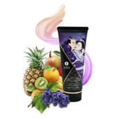 Массажный крем для тела с ароматом экзотических фруктов Exotic fruits - 200 мл. - Shunga - купить с доставкой в Кисловодске