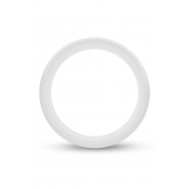 Белое люминесцентное эрекционное кольцо Silicone Glo Cock Ring - Blush Novelties - в Кисловодске купить с доставкой