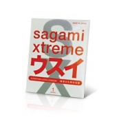 Ультратонкий презерватив Sagami Xtreme SUPERTHIN - 1 шт. - Sagami - купить с доставкой в Кисловодске