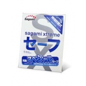Презерватив Sagami Xtreme Ultrasafe с двойным количеством смазки - 1 шт. - Sagami - купить с доставкой в Кисловодске