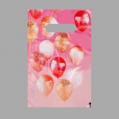 Пакет «Праздничные шары» с вырубной ручкой (20х30 см) - UPAK LAND - купить с доставкой в Кисловодске