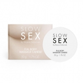 Массажная свеча для всего тела Slow Sex - 50 гр. - Bijoux Indiscrets - купить с доставкой в Кисловодске