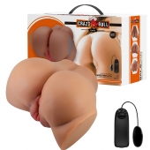 Карамельный мастурбатор-полуторс Emilia с вибрацией - Baile - в Кисловодске купить с доставкой