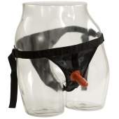 Трусики со штырьком для фиксации насадок Ultra Harness with Plug - Doc Johnson - купить с доставкой в Кисловодске