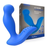 Синий вибромассажер простаты 3,5’’ P-spot Massager - 12,5 см. - Erokay - в Кисловодске купить с доставкой