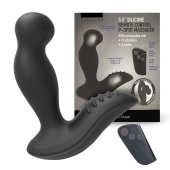 Черный вибромассажер простаты 3,5’’ Remote Control P-spot Massager - 12,5 см. - Erokay - в Кисловодске купить с доставкой