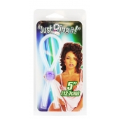 Прозрачное лассо с фиолетовой бусиной SILICONE COCK RING WITH BEAD LAVENDER - NMC - в Кисловодске купить с доставкой