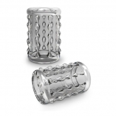Прозрачная насадка с бороздками STAY HARD COCK SLEEVE 04 CLEAR - Blush Novelties - в Кисловодске купить с доставкой