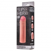 Фаллоудлинитель SUPER HERO Casanova - 18 см. - Lola Games - в Кисловодске купить с доставкой