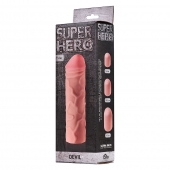 Фаллоудлинитель SUPER HERO Dewil - 17,5 см. - Lola Games - в Кисловодске купить с доставкой